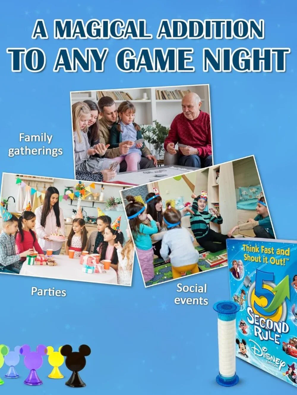 Disney Edition — Fun Family Game About Your Favorite Disney Characters — Ages 6+ - Picture 7 of 7